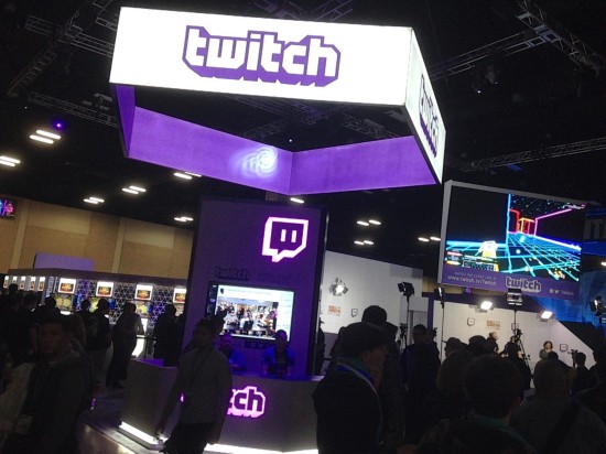 The Twitch booth